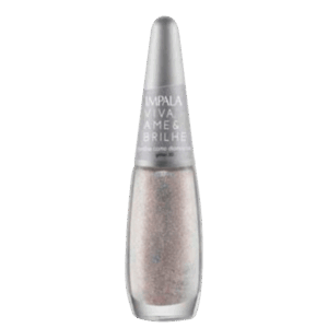 Esmalte Glitter Impala Viva Ame e Brilhe Brilhe Como Diamante 7,5ml