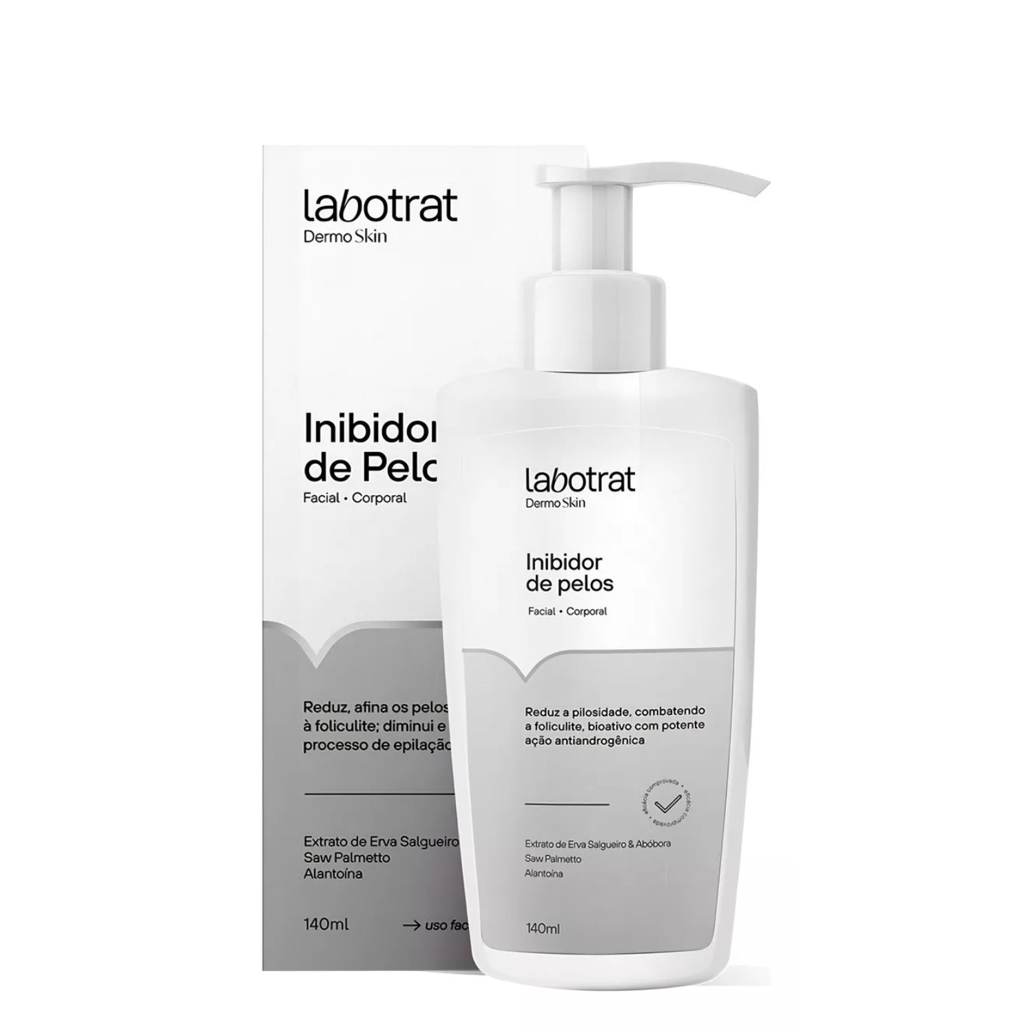 Inibidor Labotrat De Pelos Facial e Corporal 140ml
