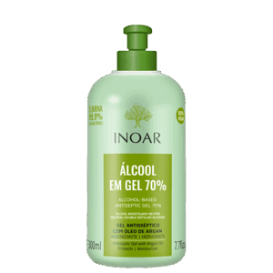 Gel Antisséptico Inoar Álcool Gel 70% 300ml