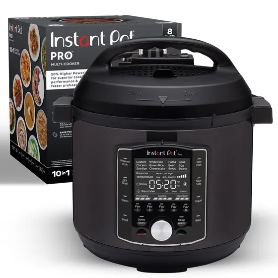 Panela de Pressão Elétrica Instant Pot Pro 10 em 1 8 Litros com App