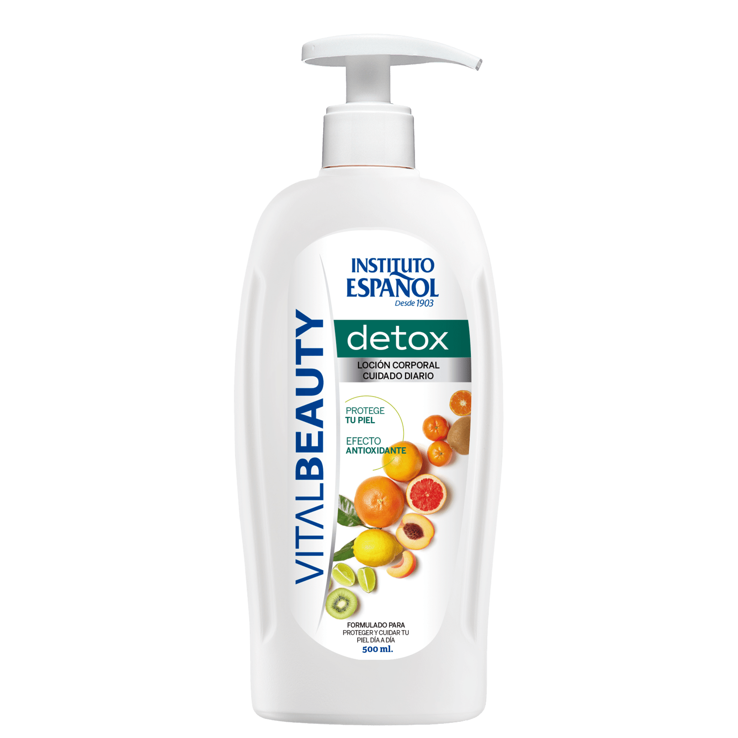 Loção Corporal Instituto Español Vital Beauty Detox Hidratante 500ml