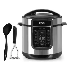 Panela de Pressão Elétrica EOS Multiuso 6L Inox 220V Panela de Pressão Elétrica EOS Multiuso 6L Inox 220V