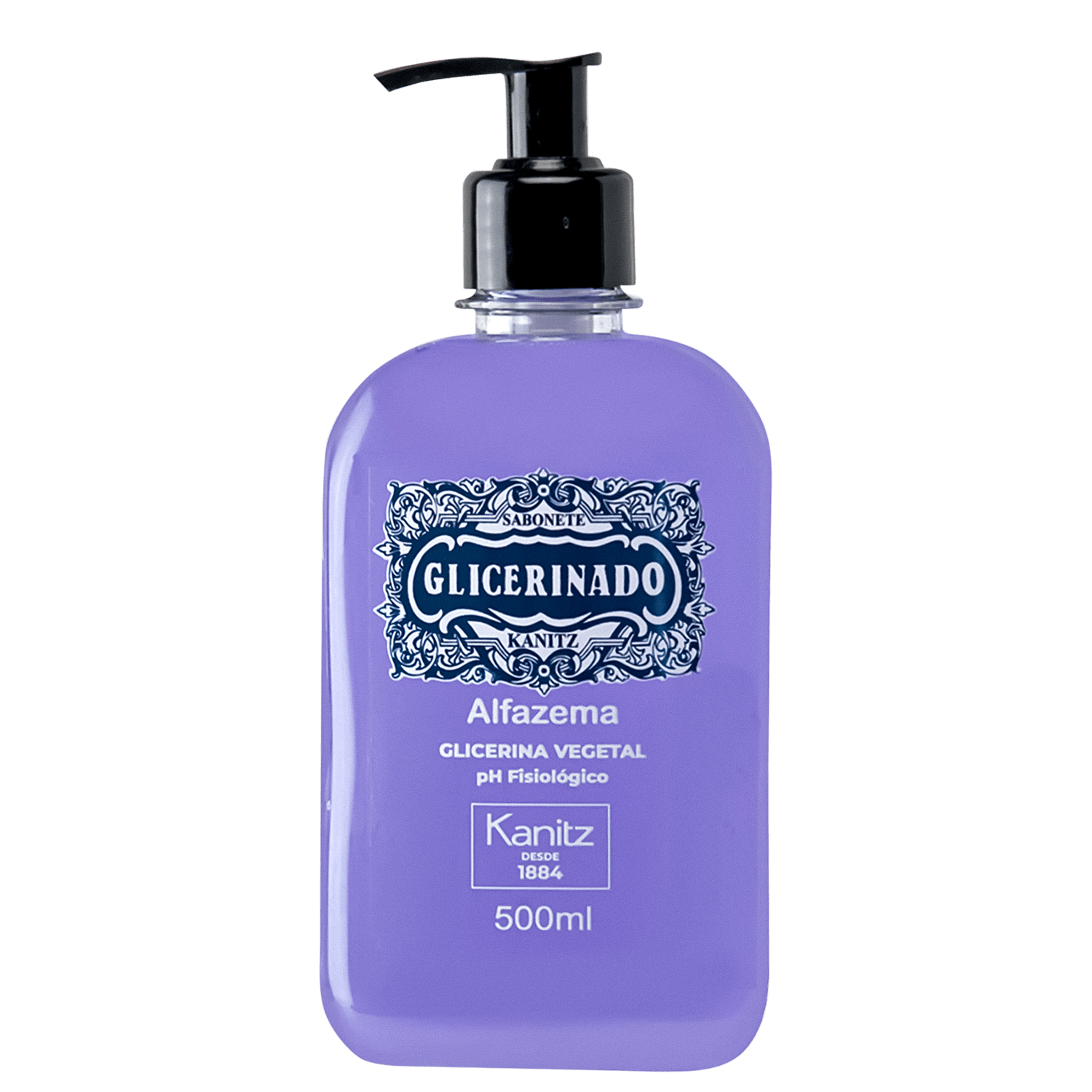 Sabonete Líquido Glicerinado Kanitz Alfazema 500ml