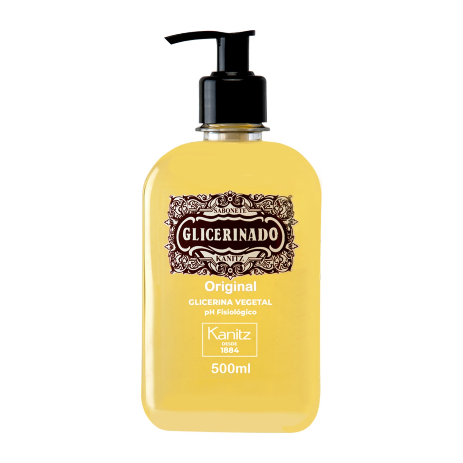 Sabonete Líquido Glicerinado Kanitz Original 500ml