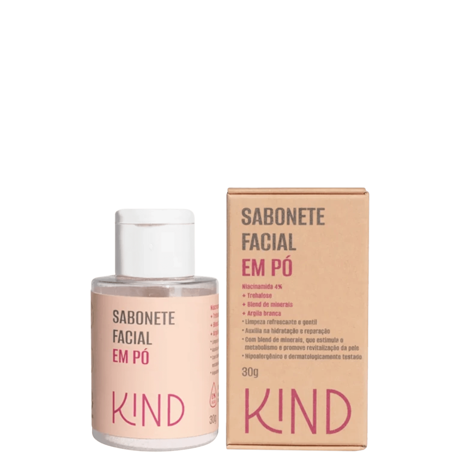 Sabonete Facial em Pó Kind 30g