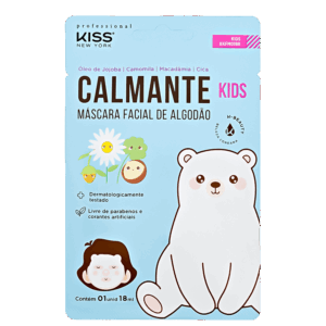 Máscara Facial Infantil Kiss New York Calmante 18ml