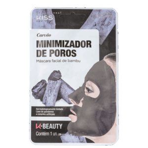 Máscara Facial Kiss New York Carvão Minimizador de Poros 20ml