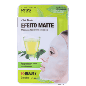 Máscara Matificante Kiss New York Chá Verde 20ml