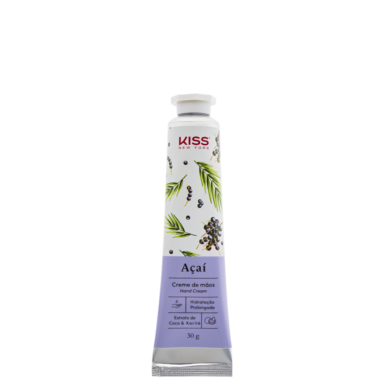 Creme para Mãos Kiss New York Hand Care Açaí 30g