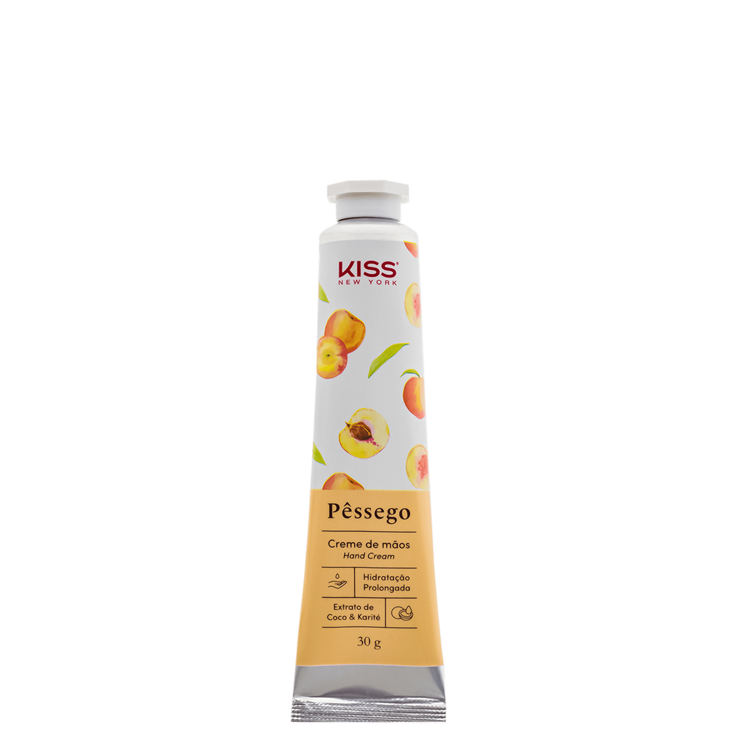 Creme para as Mãos Kiss New York Hand Care Pêssego 30g