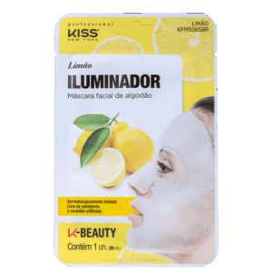 Máscara Iluminadora Kiss New York Limão 20ml