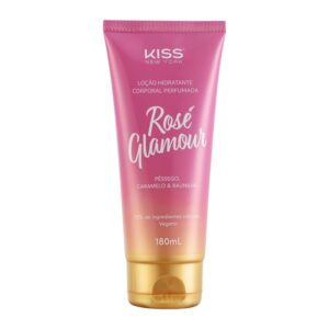 Loção Corporal Kiss New York Rose Glamour Hidratante 180ml Loção Corporal Kiss New York Rose Glamour Hidratante 180ml