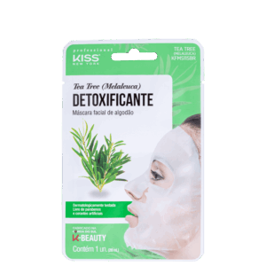 Máscara Facial Kiss New York Tea Tree Detoxificante 20ml