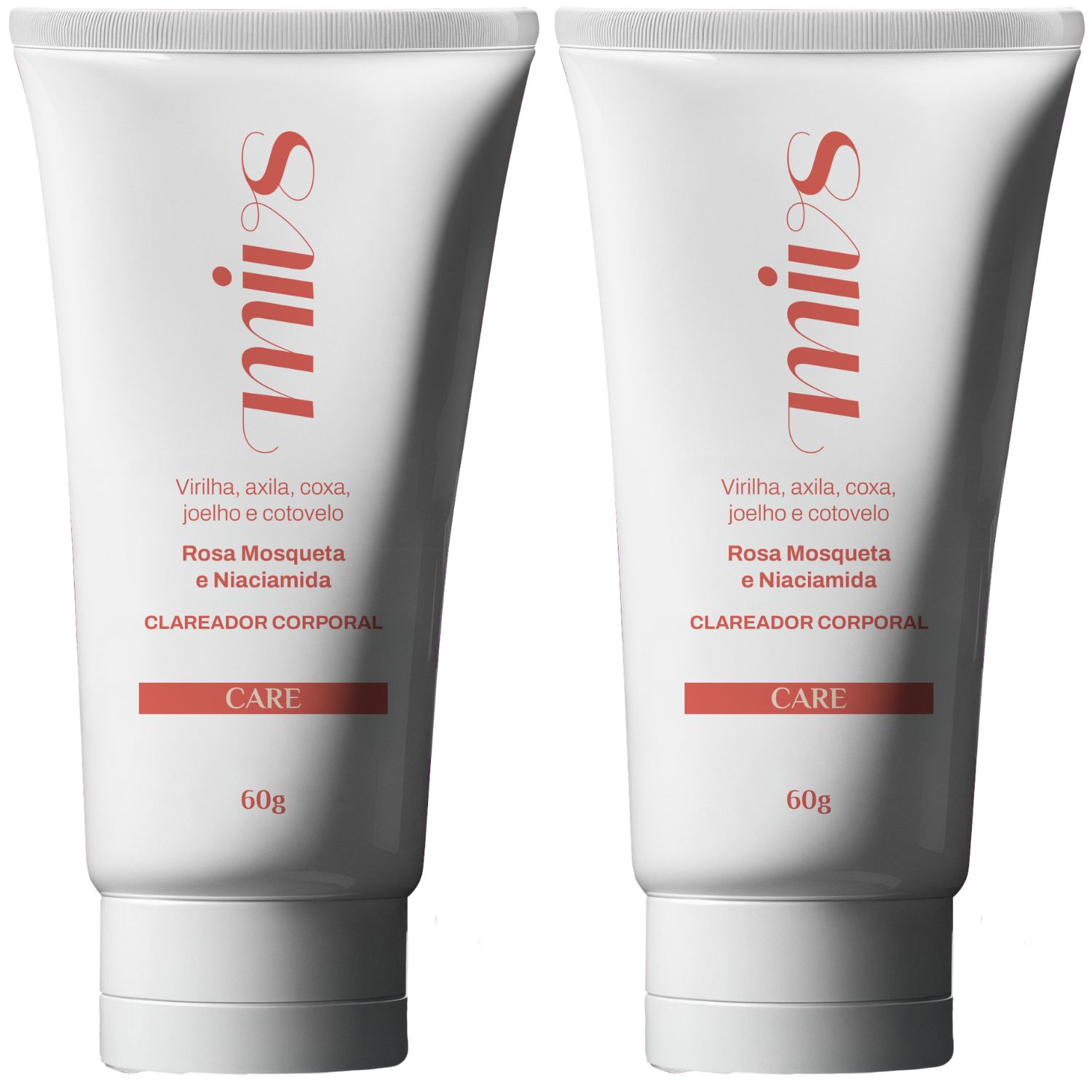Kit 2 Clareador Corporal Mivs Virilha Axila Coxa Cotovelo Joelho