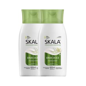 Kit 2 Loção Creme Corporal Skala Erva Doce Vegano Hidratante 2 Produtos Kit 2 Loção Creme Corporal Skala Erva Doce Vegano Hidratante 2 Produtos