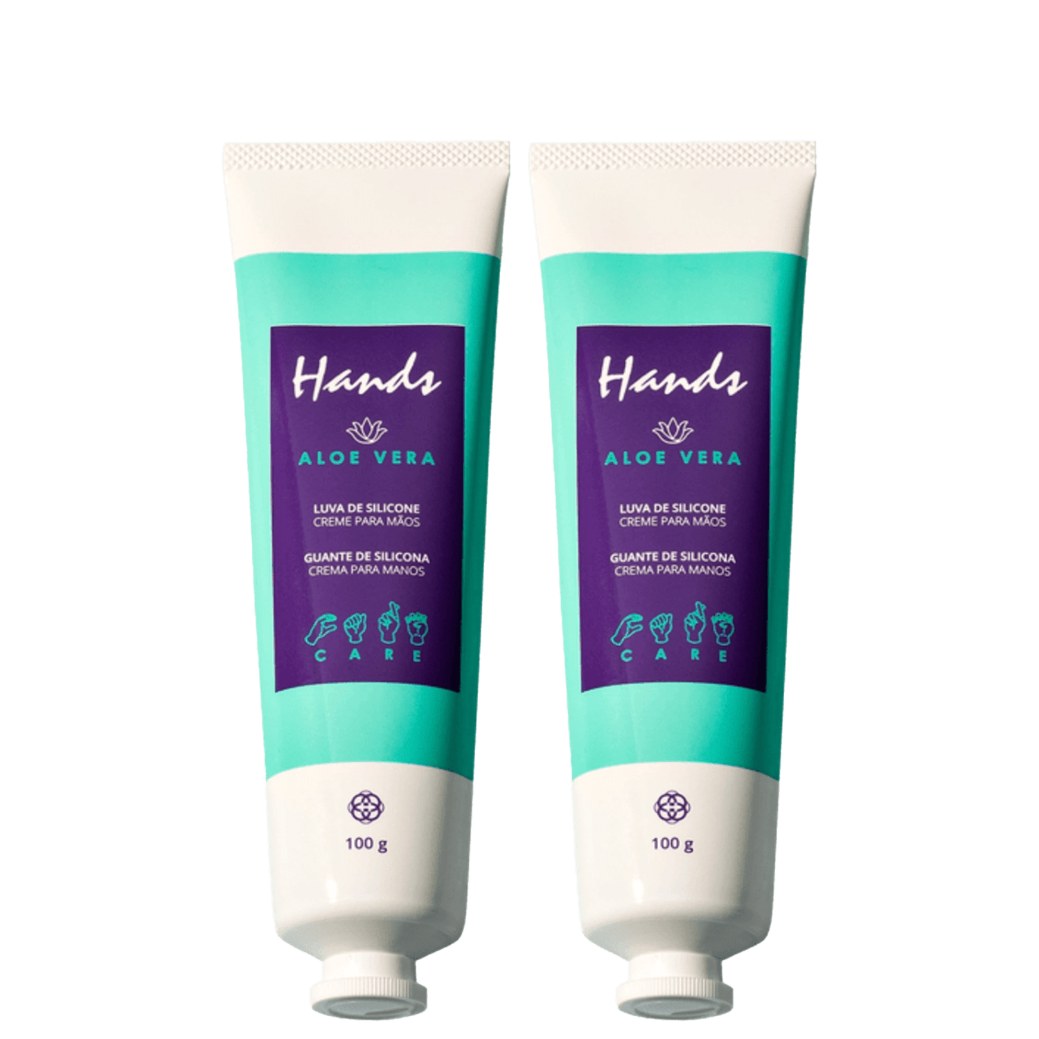 Kit Luvas de Silicone Hands Hinode Super Hidratação 2 Unidades