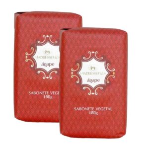 Kit Sabonetes em Barra Madressenza Ágape 2x180g