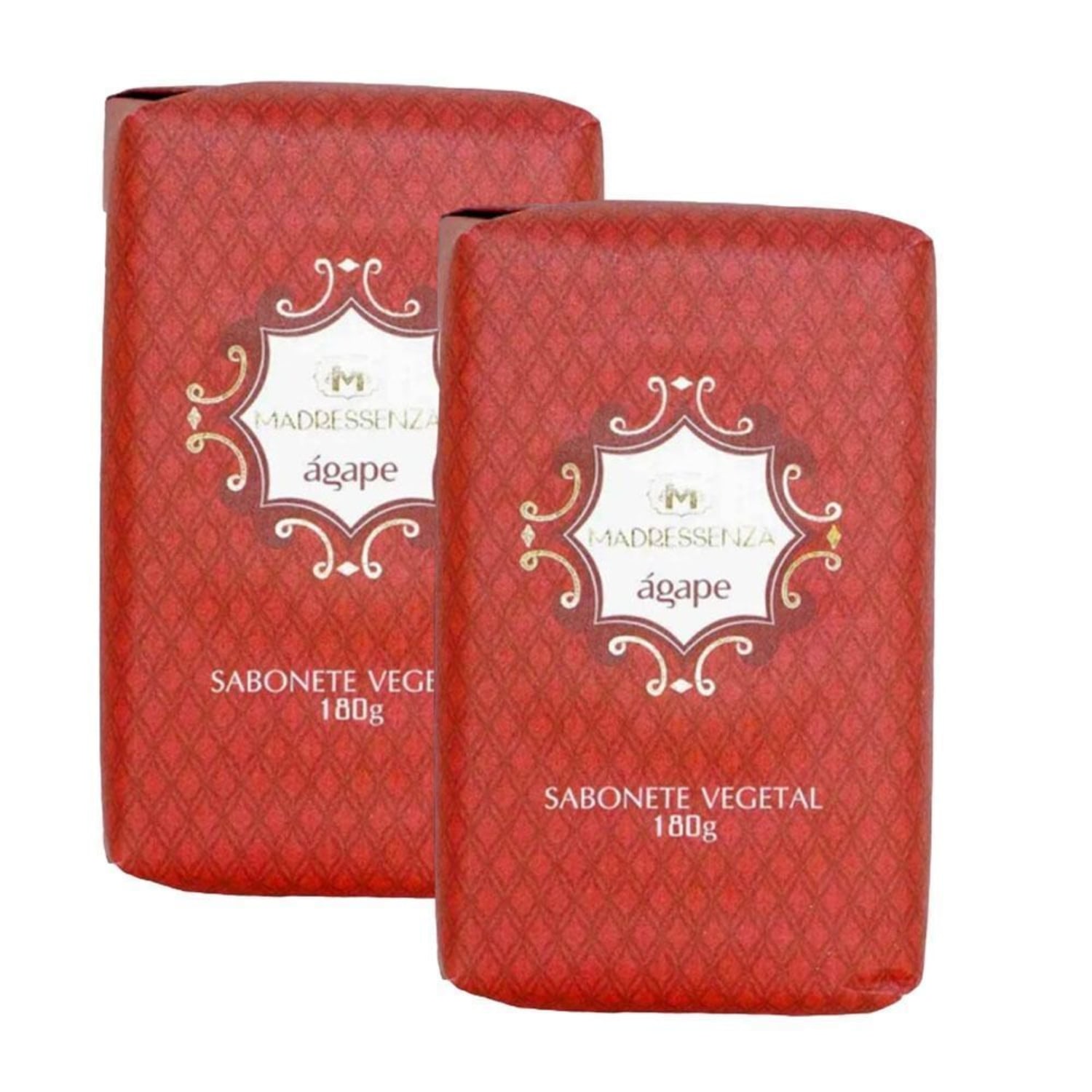Kit Sabonetes em Barra Madressenza Ágape 2x180g