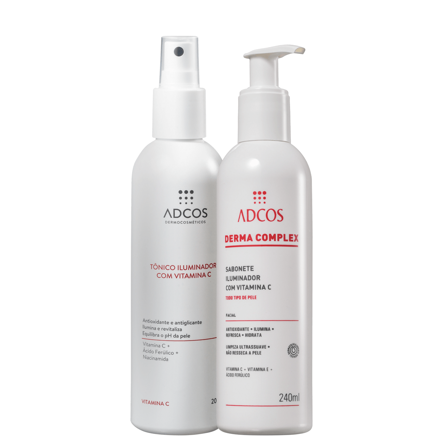 Kit Adcos Derma Complex Iluminador 2 Produtos