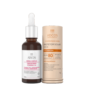 Kit Adcos Derma Complex Stick FPS80 Bronze 2 Produtos Kit Adcos Derma Complex Stick FPS80 Bronze 2 Produtos