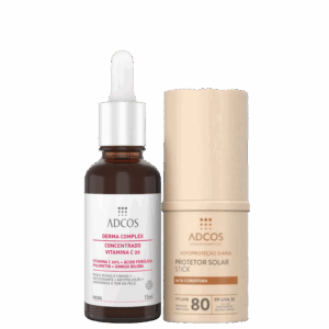 Kit Adcos Derma Complex Stick FPS80 Peach 2 Produtos Kit Adcos Derma Complex Stick FPS80 Peach 2 Produtos