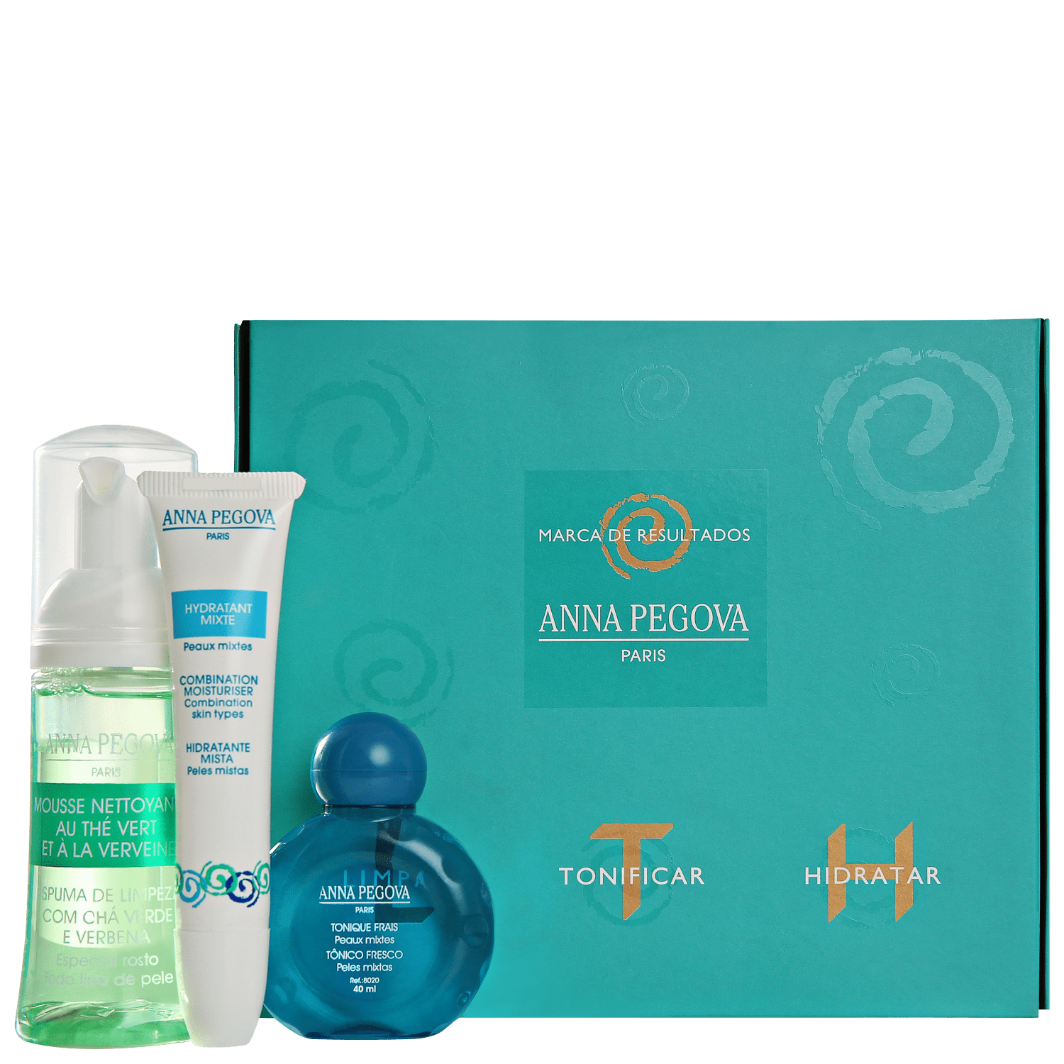 Kit Anna Pegova LTH Travel 3 Produtos