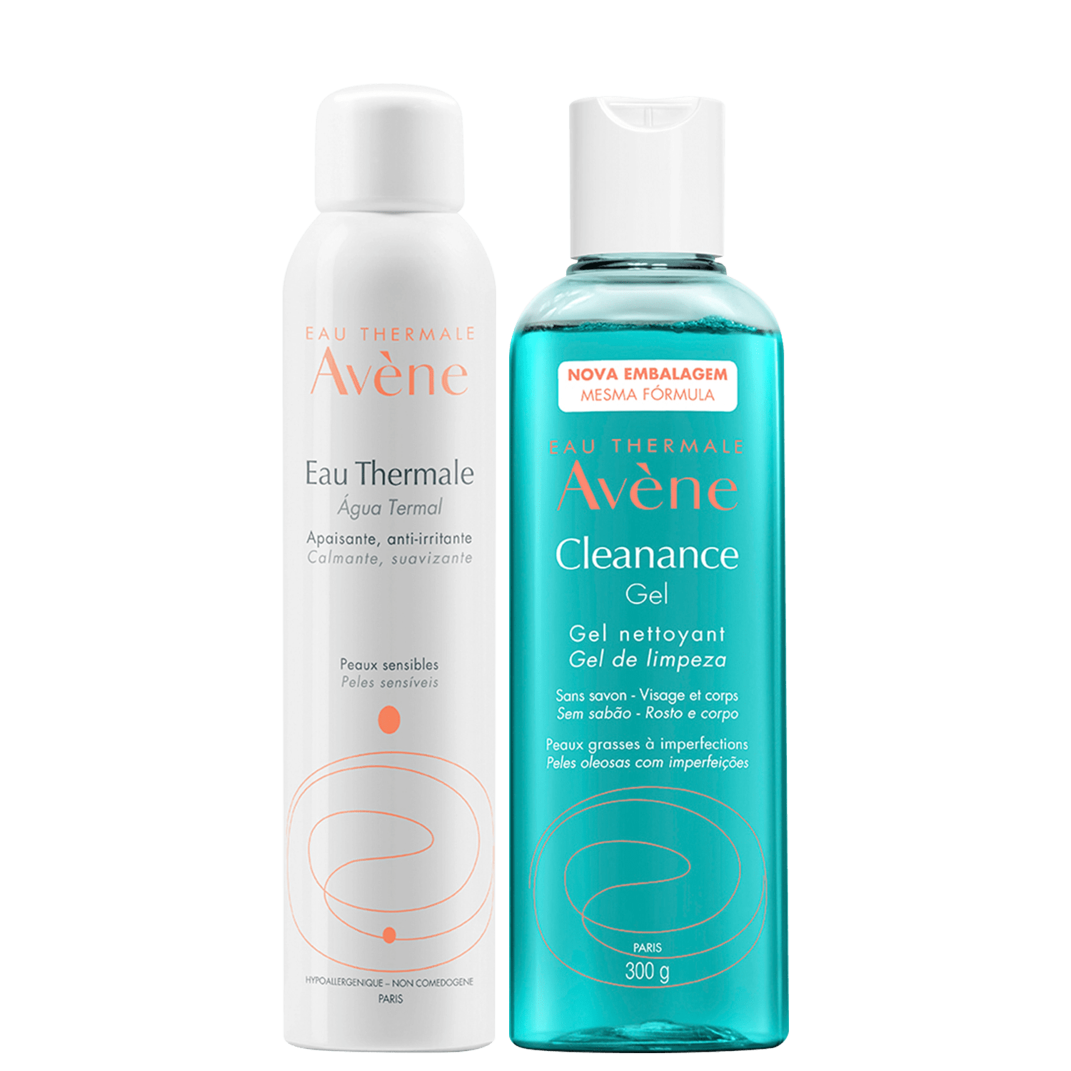 Kit Avène Cleanance Thermale 2 Produtos