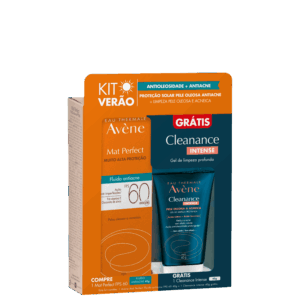 Kit Avène Mat Perfect FPS 60 Cleanance Intense 2 Produtos Kit Avène Mat Perfect FPS 60 Cleanance Intense 2 Produtos
