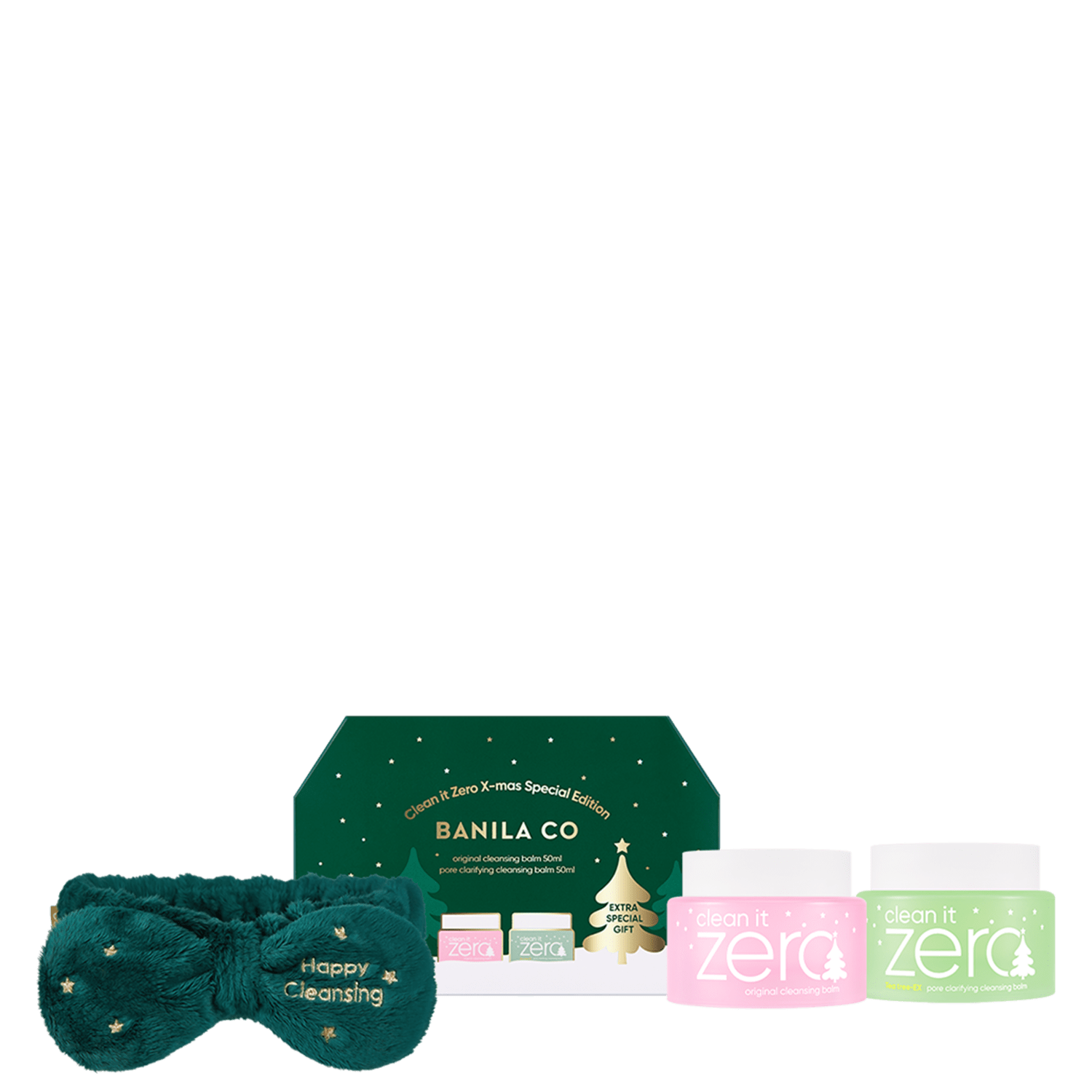 Kit Banila CO Clean It Zero Christmas Special Edition 3 Produtos