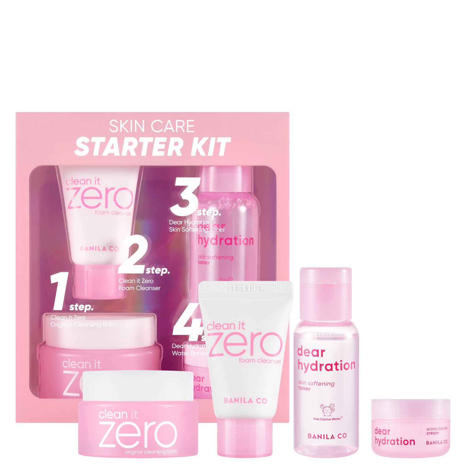 Kit Banila Co Skincare Starter Pack 4 Produtos