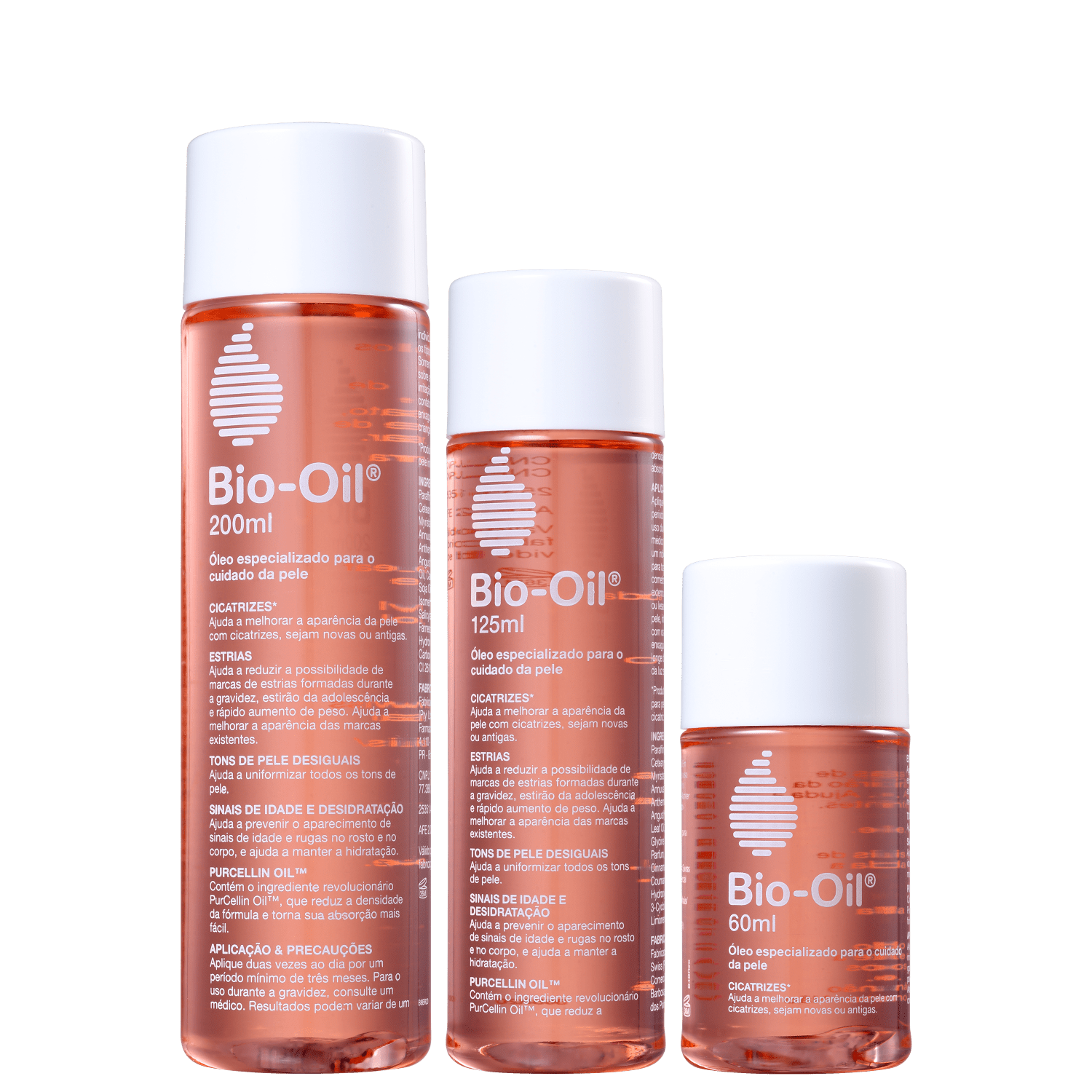 Kit Bio-Oil Trio Óleo Restaurador 3 Produtos