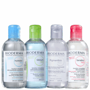 Kit Skincare Bioderma Água Micelar Quarteto 4 unidades