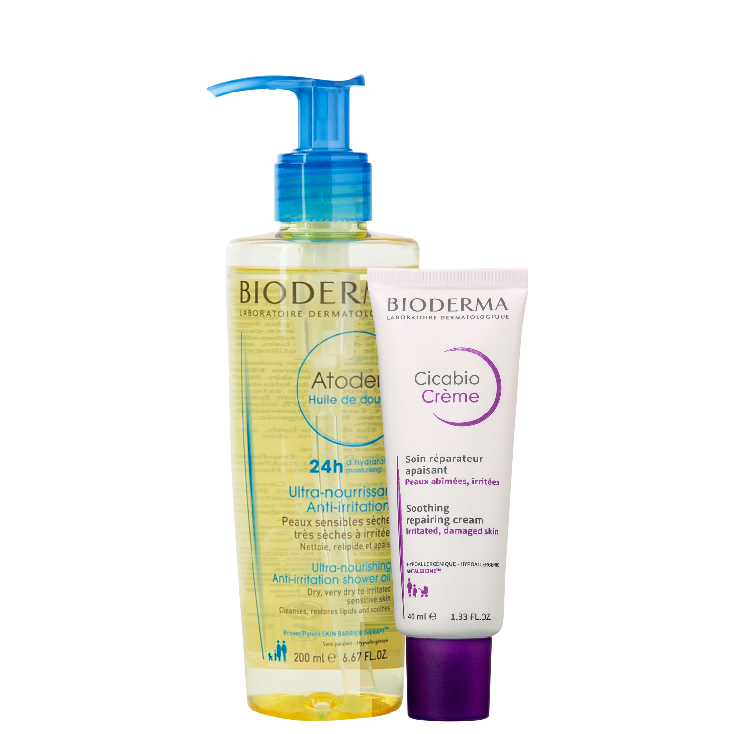 Kit Bioderma Hidratação Total 2 Produtos
