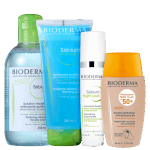 Kit Bioderma Photoderm Claro & Sébium 4 Produtos Kit Bioderma Photoderm Claro & Sébium 4 Produtos