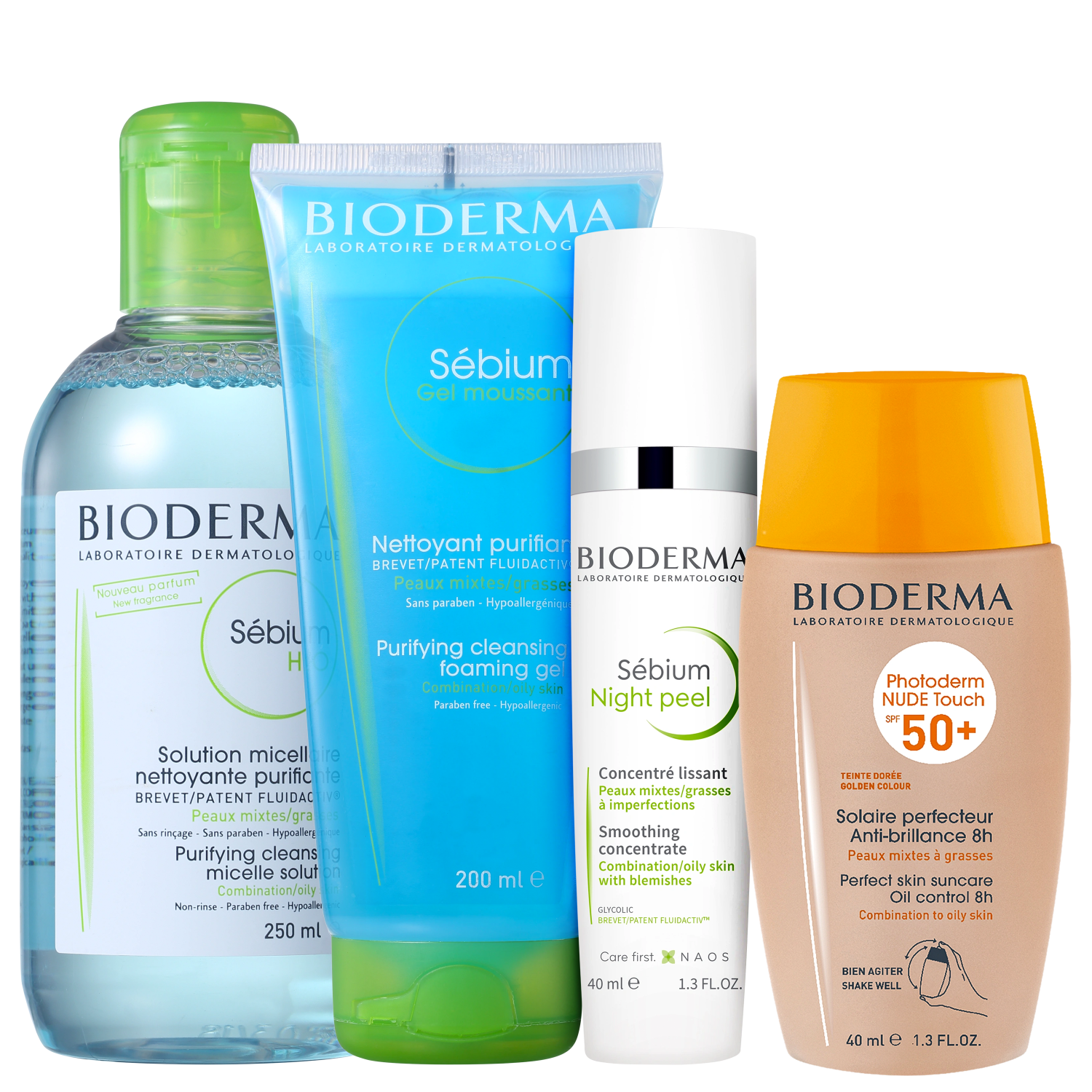 Kit Bioderma Sébium & Photoderm 4 Produtos