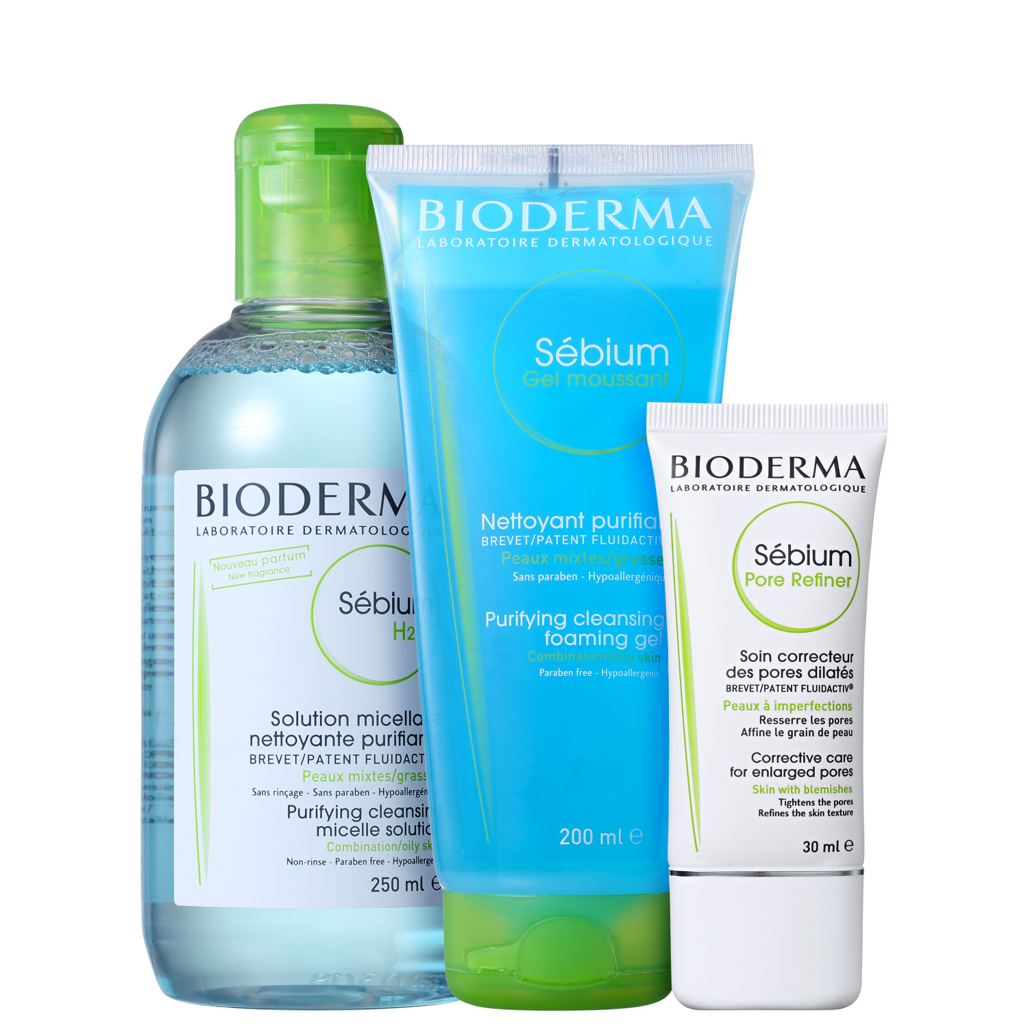 Kit Bioderma Sébium Trio 3 Produtos