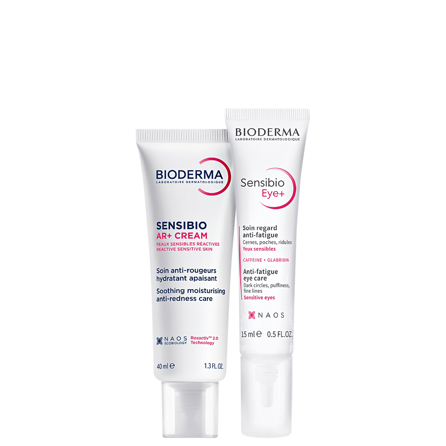 Kit Bioderma Sensibio Eye & Face 2 Produtos