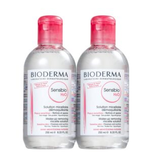 Kit Skincare Bioderma Sensibio H2O 2x250ml 2 unidades