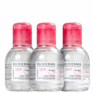 Kit Bioderma Sensibio H2O Trio 3 Unidades