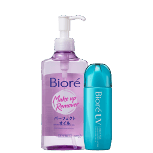 Kit Bioré Make Up Remover UV Aqua Rich FPS50 2 Produtos