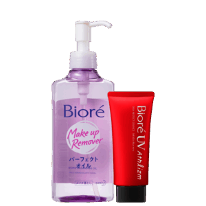 Kit Bioré Make Up Remover UV Athlizm FPS50 2 Produtos