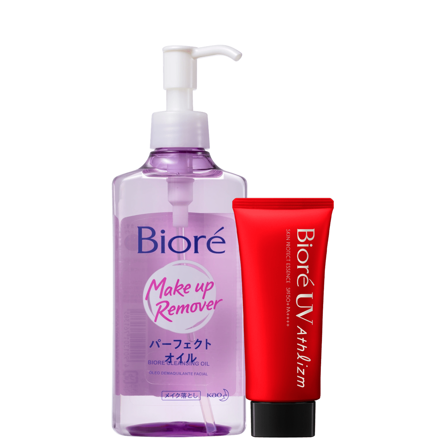 Kit Bioré Make Up Remover UV Athlizm FPS50 2 Produtos