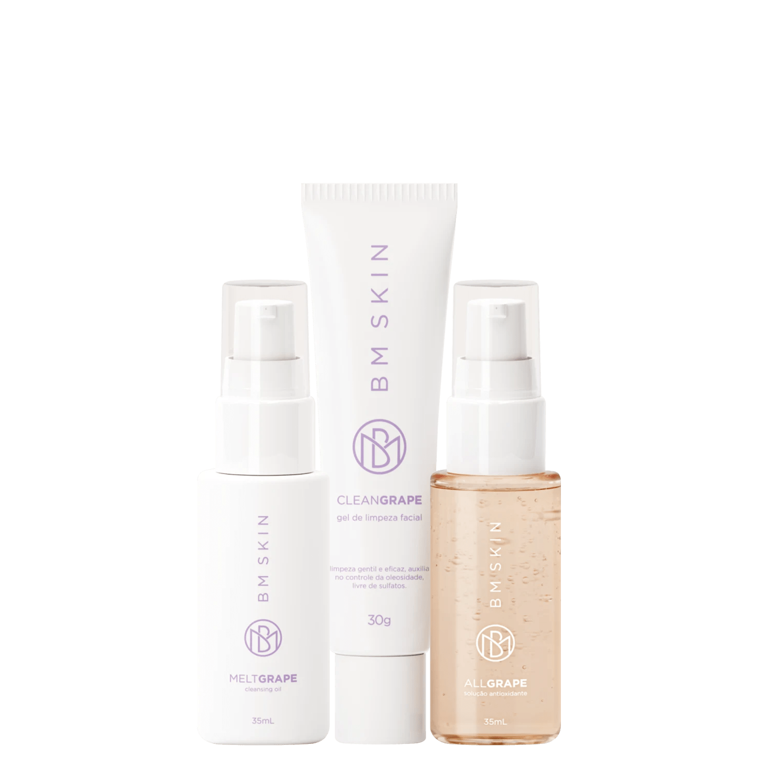 Kit BM Beauty BM Skin Trio 3 Produtos