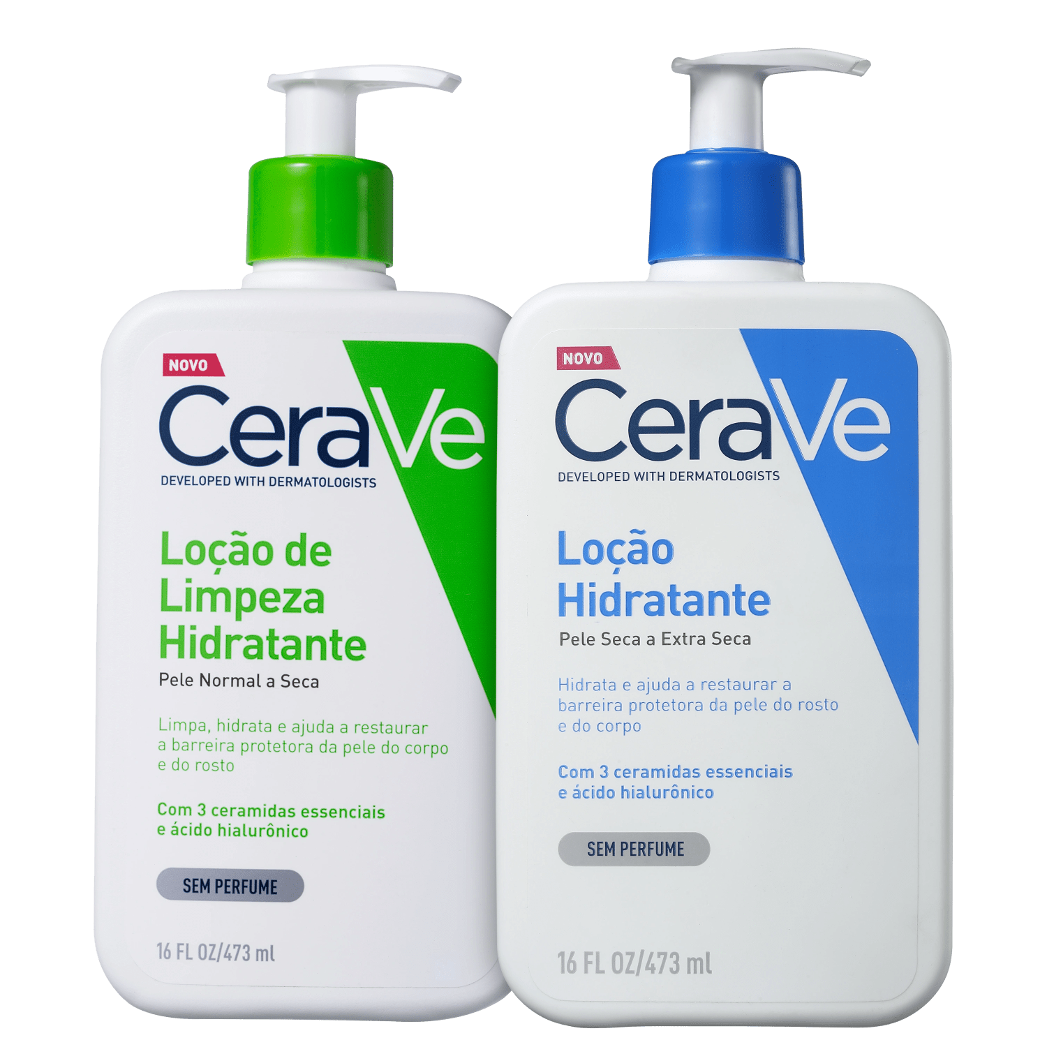 Kit CeraVe Mega Limpeza Hidratante 2 Produtos