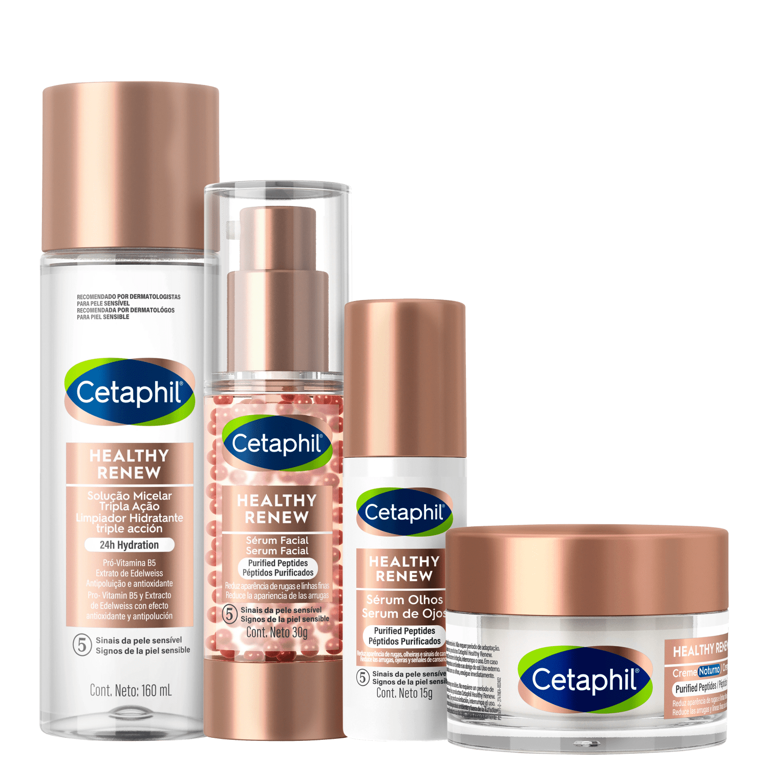 Kit Cetaphil Healthy Renew 4 Produtos