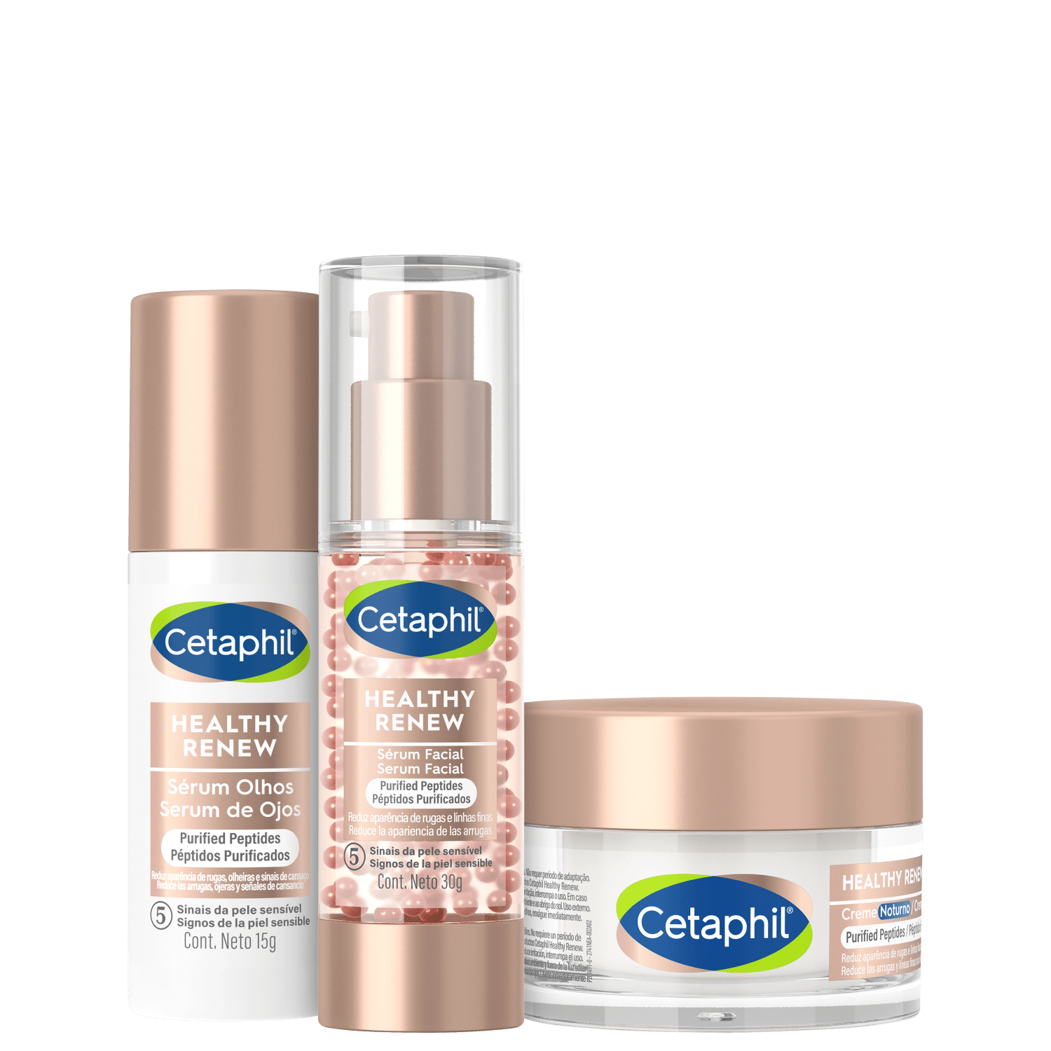 Kit Cetaphil Healthy Renew Revitalising Trio Pro-Aging 3 Produtos