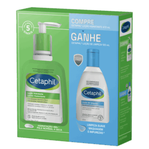 Kit Cetaphil Limpeza & Loção Hidratante 2 Produtos