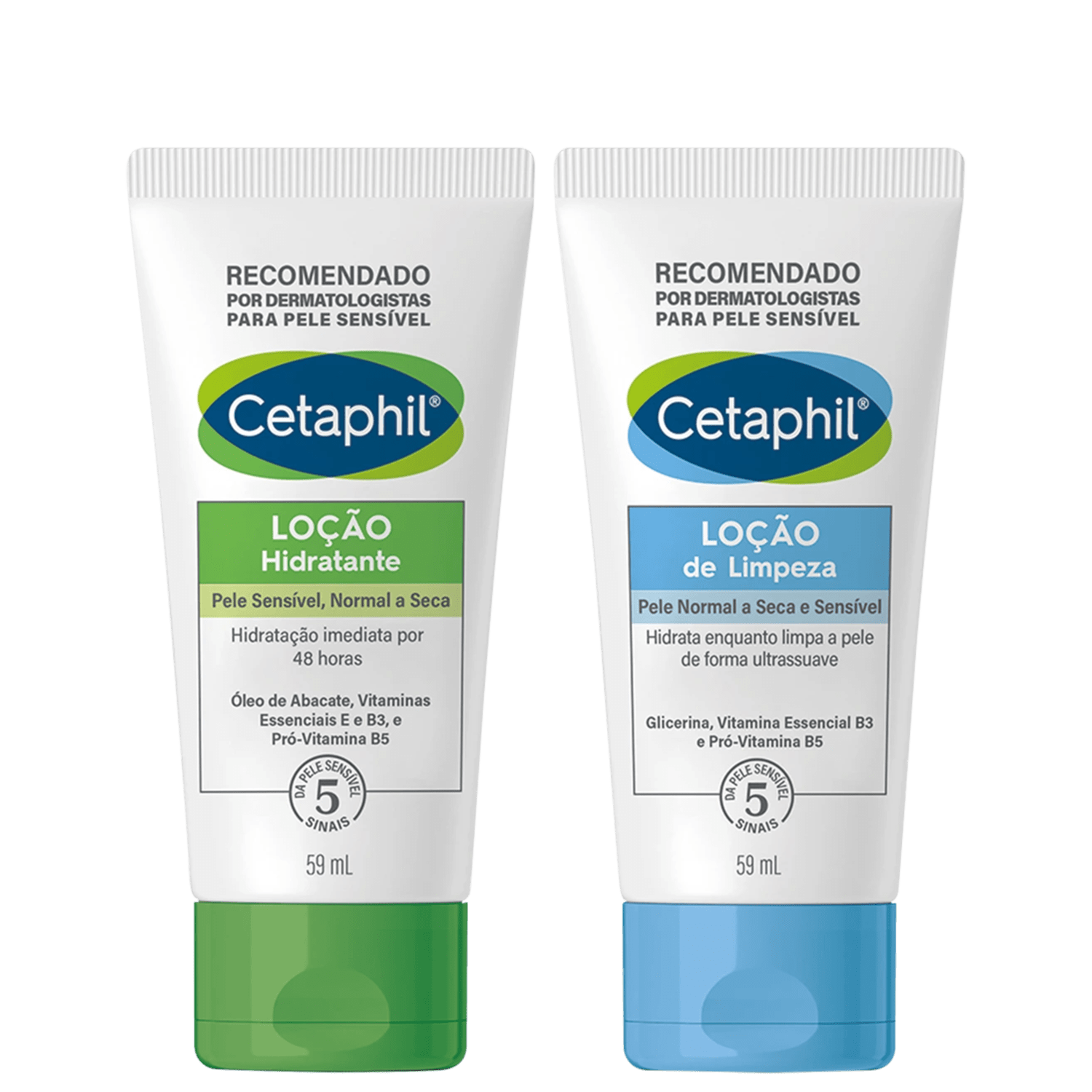 Kit Cetaphil Pele Limpa e Hidratada Duo 2 Produtos