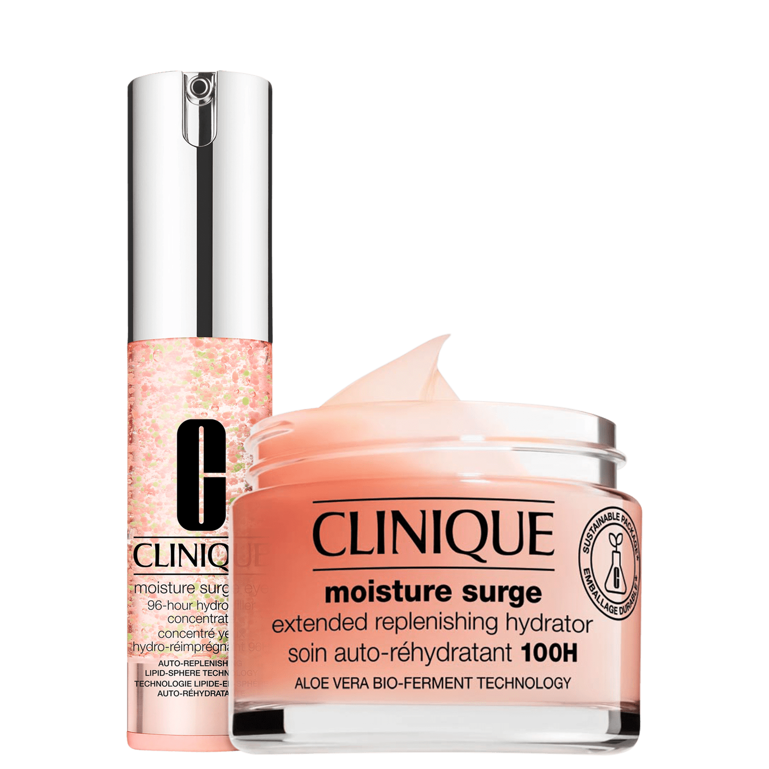 Kit Clinique Moisture Surge Eye & Face 2 Produtos