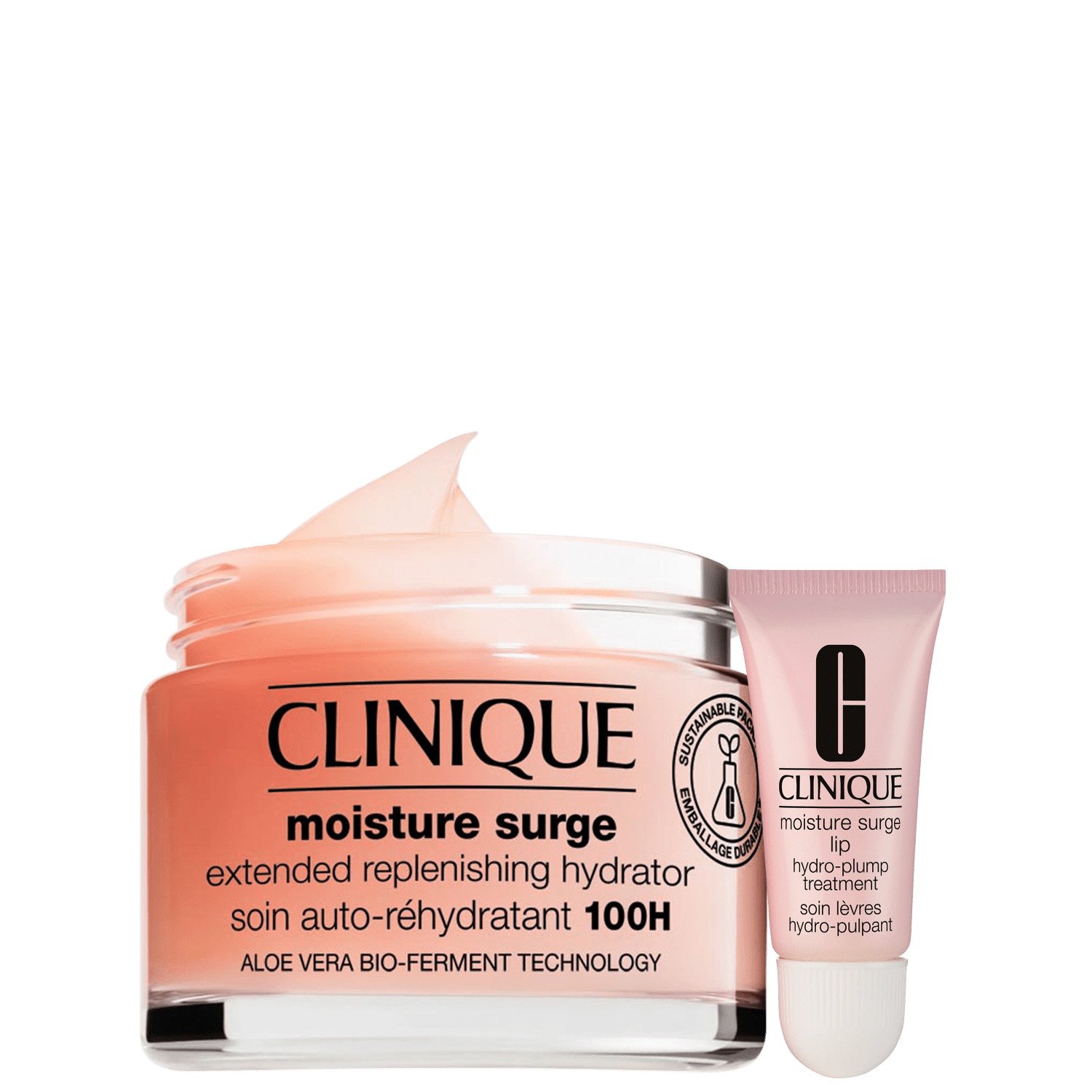 Kit Clinique Moisture Surge Face & Lips 2 Produtos